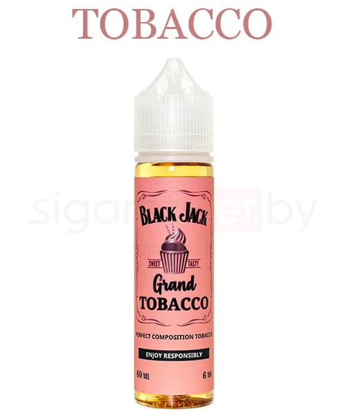 Жидкость BLACK JACK "GRAND TOBACCO" 60 мл ( 6 мг )