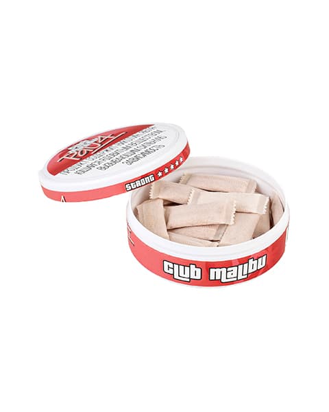 Никотиновые паучи Pau4 CLUB MALIBU ( Вишня ) 11 мг.