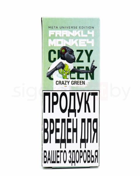 Жидкость Frankly Monkey Meta Universe Edition SALT - Crazy Green 30 мл ( 15 ± 3 мг ) ( Кактус )