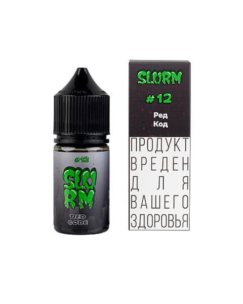 Жидкость SLURM - #12 Red Code 25 мл ( 15 ± 3 мг ) ( Морс из Красных Ягод )