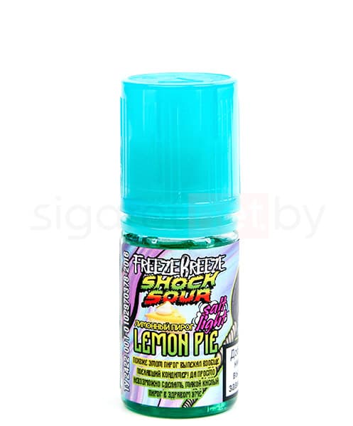 Жидкость Freeze Breeze Shock Sour SALT - Lemon Pie Ice 30 мл ( 20 мг )