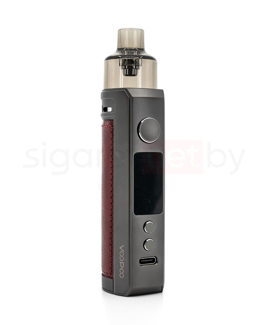 Стартовый комплект VOOPOO DRAG X 18650 Mod Pod  - 4,5 мл ( Красно - Коричневый ) Marsala