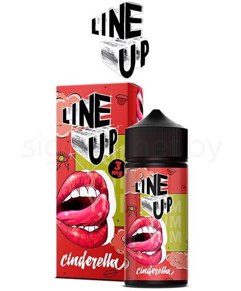 Жидкость Line Up - Cinderella ( Грейпфрут, Ревень, Брусника и Красная Смородина ) 100 мл ( 3 мг )