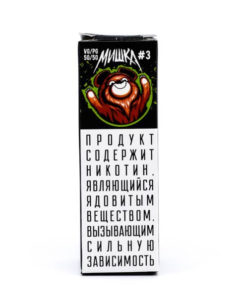 Жидкость МИШКА #3 10 мл ( 17 ± 3 мг ) ( Морс Смородина Калина )