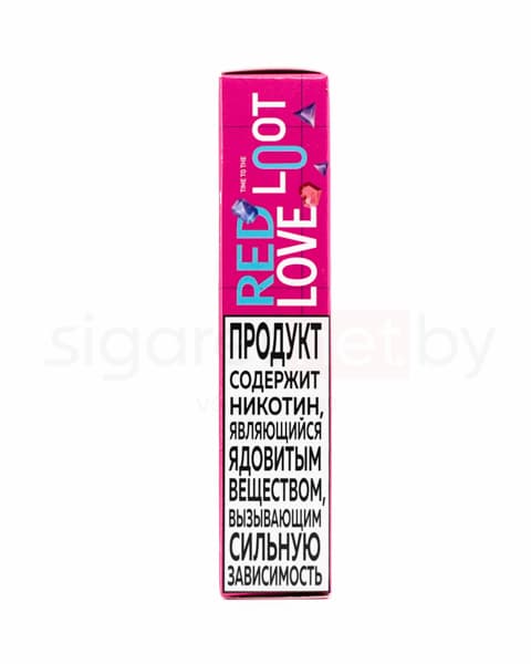 Жидкость Loot SALT - Red Love 25 мл ( 15 ± 3 мг ) ( Клубника )