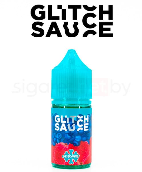 Жидкость Glitch Sauce Iced Out SALT - Bleach 30 мл ( 20 мг ) EXTRA