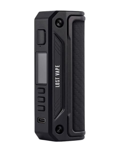 Мод Lost Vape Thelema Solo ( без батареи ) ( Черный ) Black Carbon Fiber