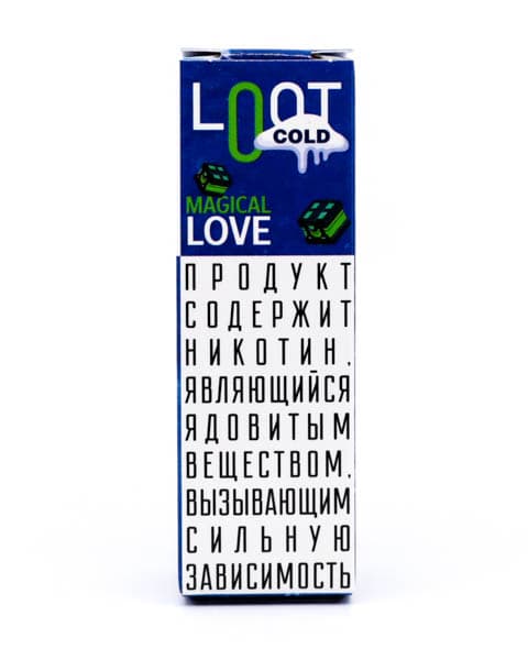 Жидкость Loot Cold SALT - Magical Love 10 мл ( 15 ± 3 мг ) ( Мелисса )