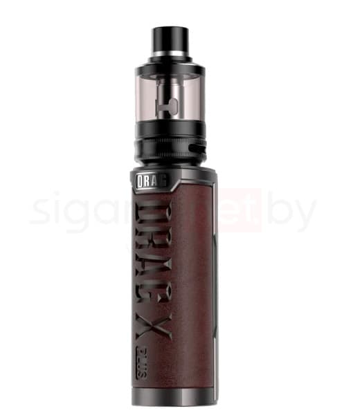 Стартовый комплект VOOPOO DRAG X Plus 100W с Баком TPP 2.0  - 5,5 мл ( без батареи ) ( Черный - Кофе ) Pro Edition