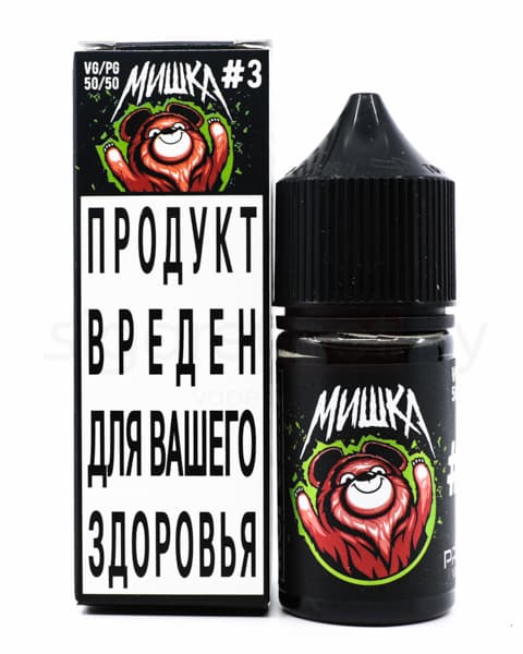 Жидкость МИШКА #3 30 мл ( 17 ± 3 мг ) ( Морс Смородина Калина )