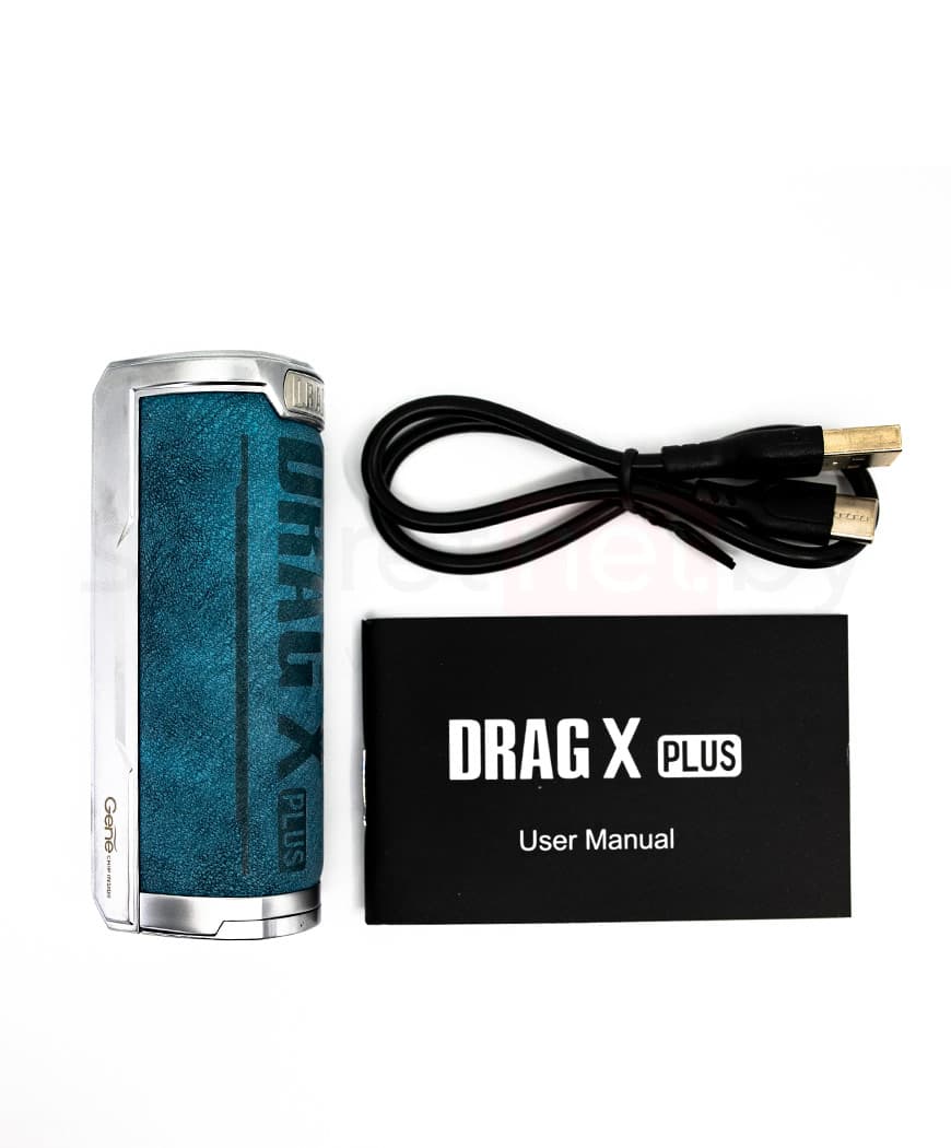 Батарейный мод VOOPOO DRAG X Plus 100W Pod Mod ( без батареи ) ( Серебристо - Серый )