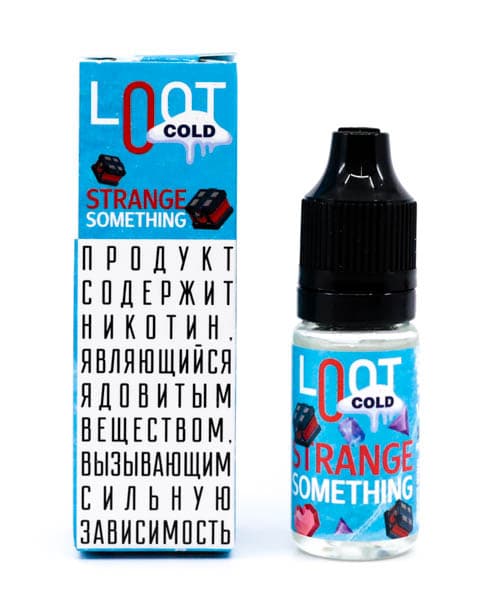 Жидкость Loot Cold SALT - Strange Something 10 мл ( 15 ± 3 мг ) ( Апельсин Маракуйя )