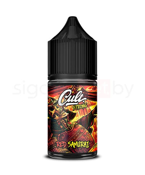 Жидкость CULT SALT - Red Samurai ( Вишневая Кола ) 30 мл ( 20 мг ) STRONG