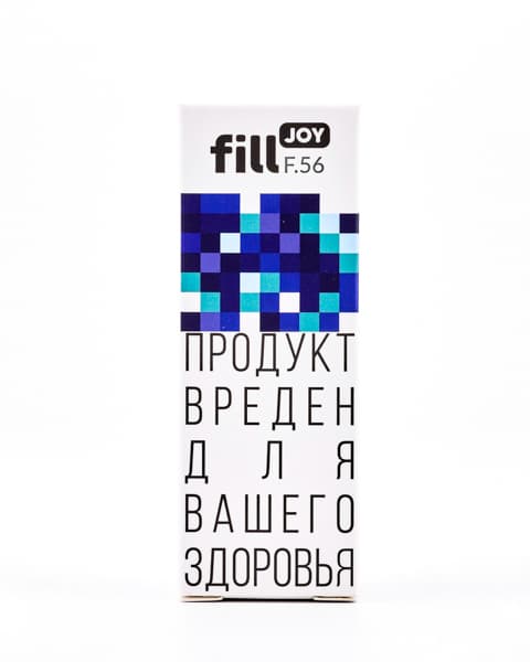 Жидкость fill JOY Классик - Черная Смородина Мята ( F56 ) 25 мл ( 6 ± 1 мг )