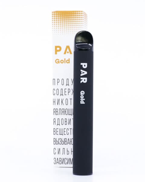Одноразка PAR 600 - 400 mAh - Ледяной Персик ( Gold ) ( 2 мл. Крепость 15 ± 3 мг\ мл )