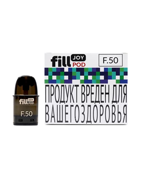 Одноразовый картридж с жидкостью для электронных систем курения fill JOY POD - Алоэ Смородина ( F50 ) ( 2 мл. Крепость 17 ± 3 мг )