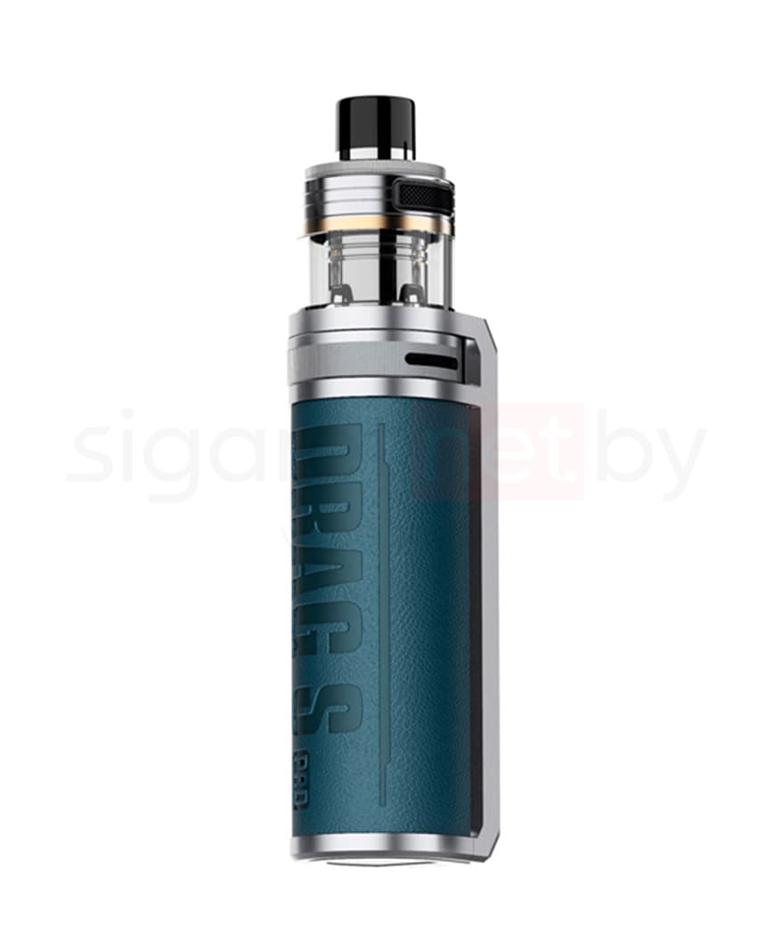 Стартовый комплект VOOPOO DRAG S PRO 80W - 5,5 мл 3000 mAh ( Серебристо - Синий ) Garda Blue