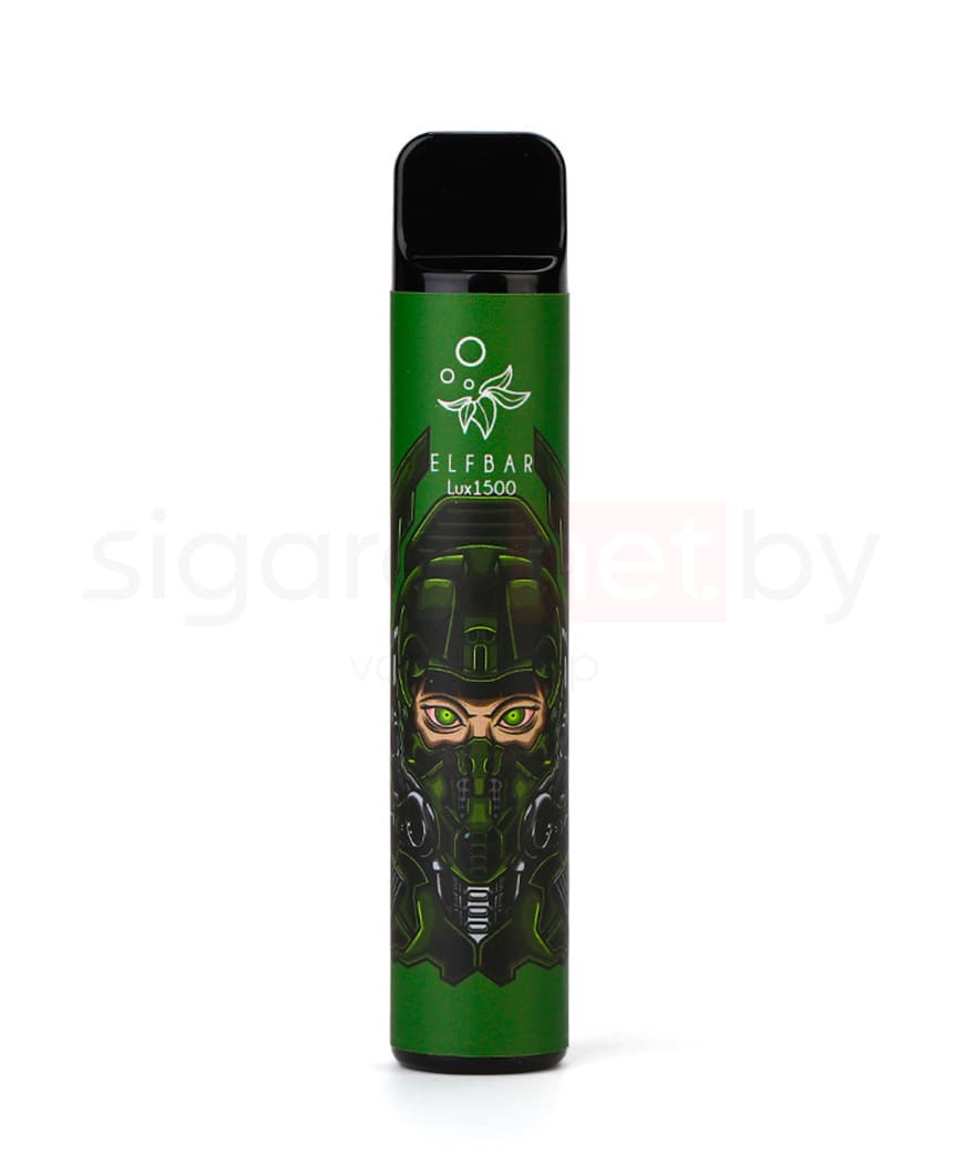 Одноразовая электронная сигарета Elf Bar Lux 850mAh - Киви, Маракуя, Гуава ( 4,8 мл. Крепость 50 мг\ мл )