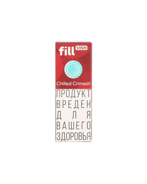 Жидкость fill VISH - Chilled Crimson ( Морозная Вишня ) 25 мл ( 17 ± 3 мг )