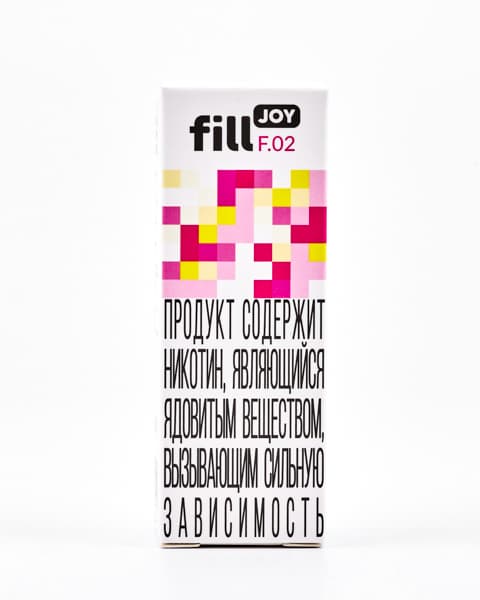 Жидкость fill JOY Классик - Розовый Лимон ( F02 ) 25 мл ( 6 ± 1 мг )