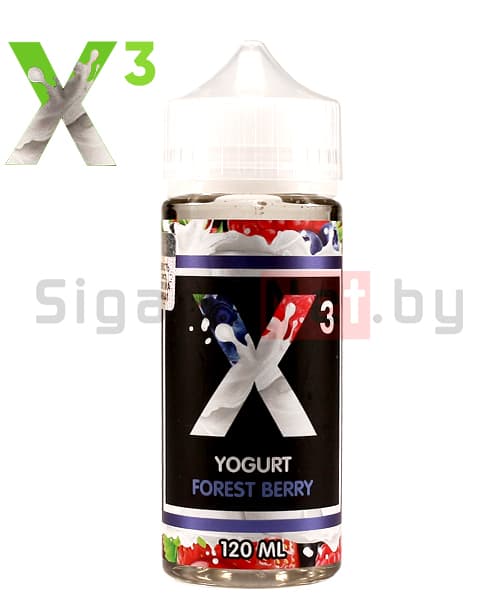 X-3 Yoghurt - Forest Berry, 120 мл (3 мг)