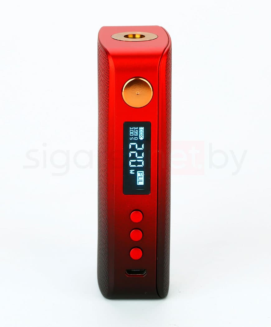 Батарейный мод Vaporesso GEN \ GEN S 220W TC ( без батареи ) ( Черно - Красный )