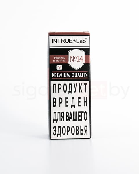 Жидкость INTRUE Lab №14 25 мл ( 3 мг ) ( Классический Табак )