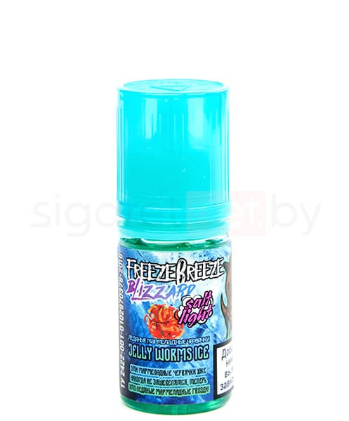 Жидкость Freeze Breeze Blizzard SALT - Jelly Worms Ice 30 мл ( 50 мг )