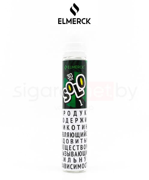 Жидкость ElMerck Solo №1 30 мл ( 6 мг) ( Абсент )