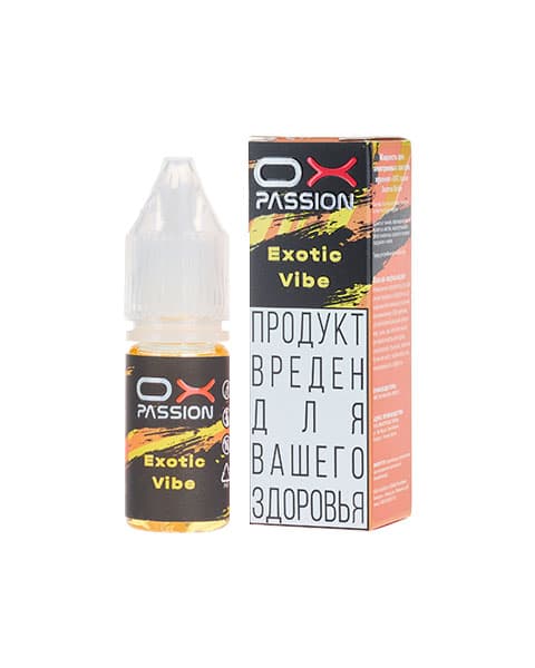 Жидкость OX Passion - Exotic Vibe 10 мл ( 17 ± 3 мг ) ( Тройной Манго )