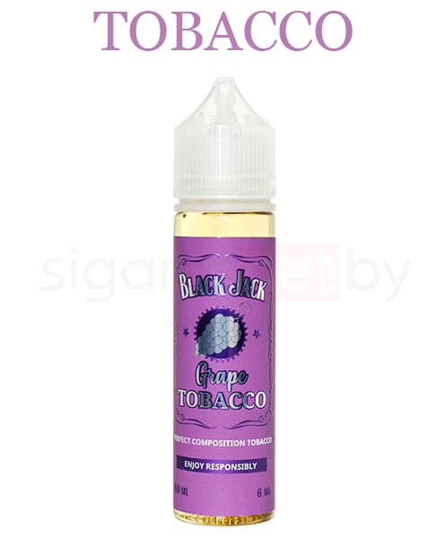 Жидкость BLACK JACK "GRAPE TOBACCO" 60 мл ( 6 мг )