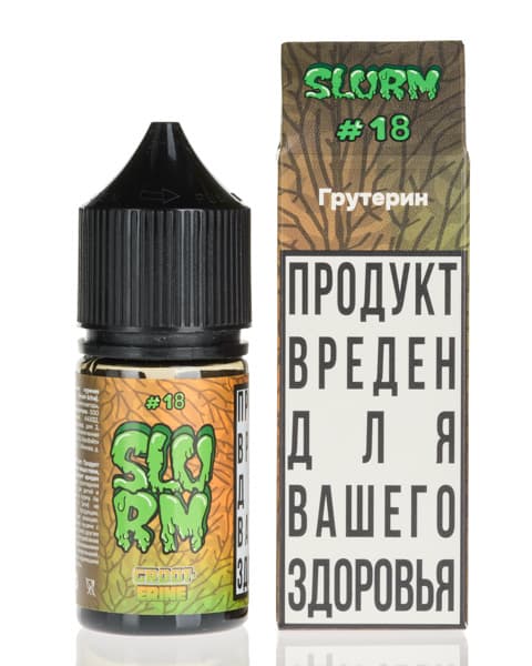 Жидкость SLURM - #18 Groot-Erine 25 мл ( 15 ± 3 мг ) ( Мандариновая Жвачка )