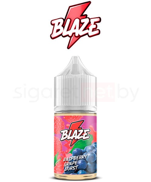Жидкость BLAZE SALT - Raspberry Grape Burst ( Виноградно Малиновый Сок ) 30 мл ( 20 мг )