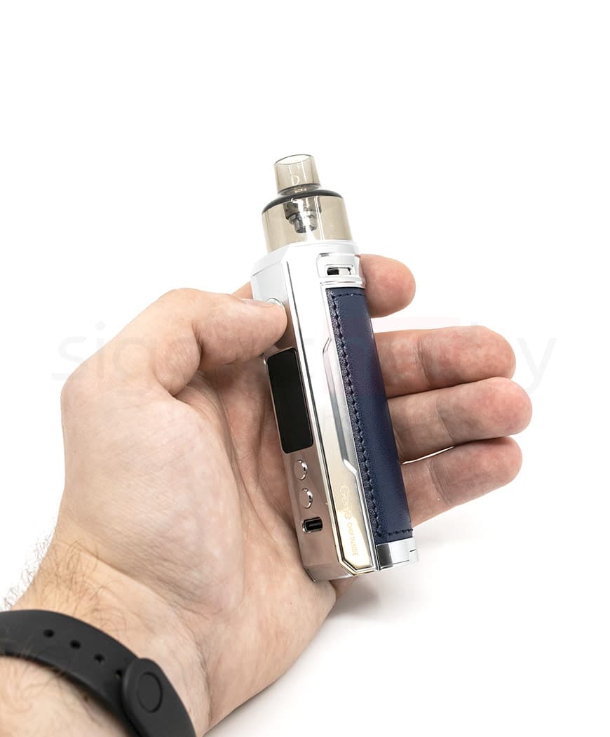 Стартовый комплект VOOPOO DRAG X 18650 Mod Pod  - 4,5 мл ( Серебристо - Красный )