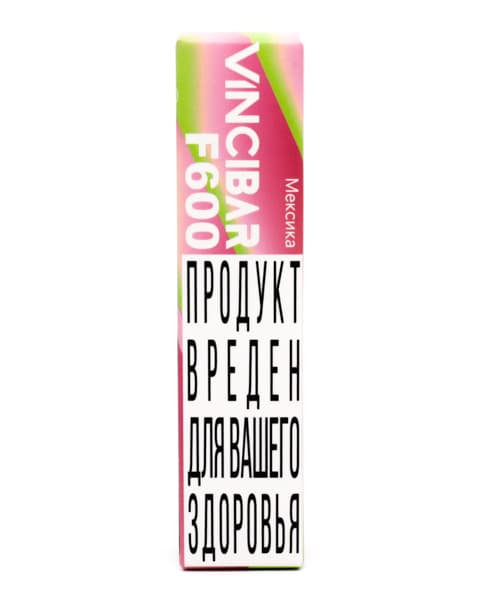 Электронная система курения ( одноразовая ) Vinci Bar F600 - 400 mAh - Клубника Киви ( Мексика ) ( 2 мл. Крепость 17 ± 3 мг\ мл )