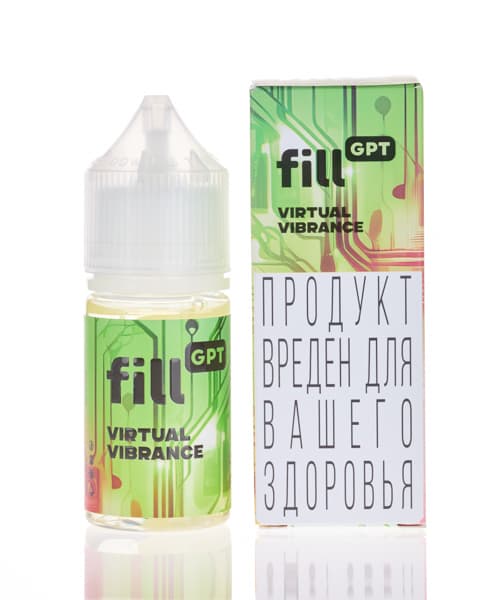 Жидкость FILL GPT - Virtual Vibrance ( Яблоко Арбуз ) 25 мл ( 15 ± 3 мг )