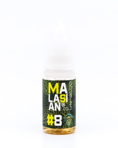 Жидкость Malasian Double Cold #8 10 мл ( 17 ± 3 мг ) ( Ледяной Лимон с Лаймом )