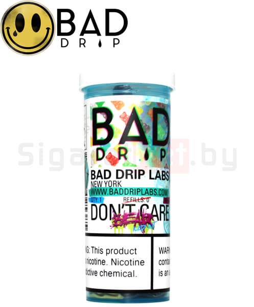 Жидкость Bad Drip - Don’t Care Bear ICED ( Охлаждающий Сочная дыня с грушой и персик )  60мл ( 6 )