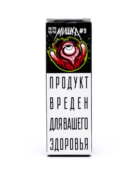 Жидкость МИШКА #9 10 мл ( 17 ± 3 мг ) ( Дыня Арбуз Огурец )