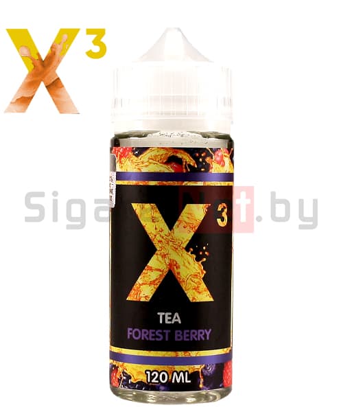 X-3 Tea - Forest Berry, 120 мл (3 мг)