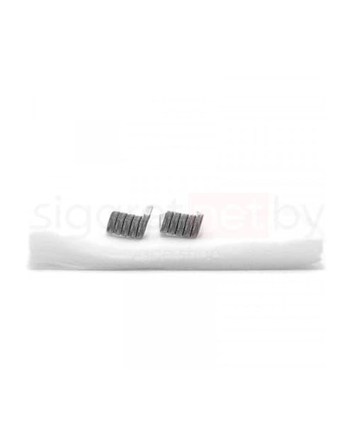 Спирали ( #155 ) Alien Мех D=3 mm 5 витков R ~ 0,07 Om (3*0,4 ss316 + 0,15 Ni80) - 2 шт