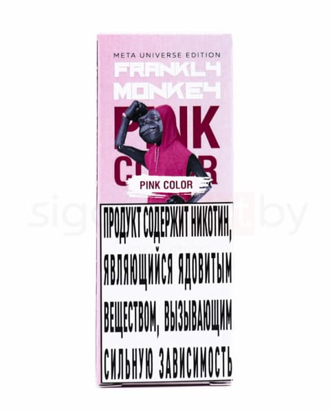 Жидкость Frankly Monkey Meta Universe Edition SALT - Pink Color 30 мл ( 15 ± 3 мг ) ( Клубничный Чизкейк )