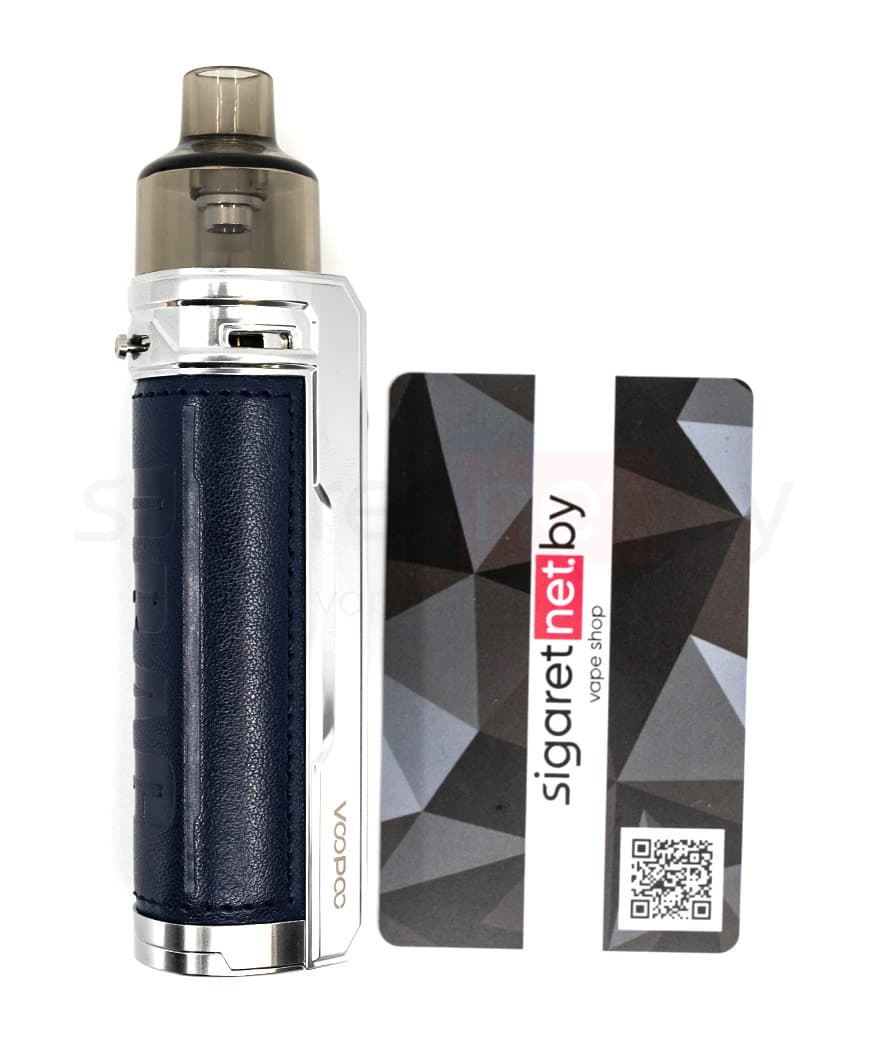 Стартовый комплект VOOPOO DRAG X 18650 Mod Pod  - 4,5 мл ( Серебристо - Красный )