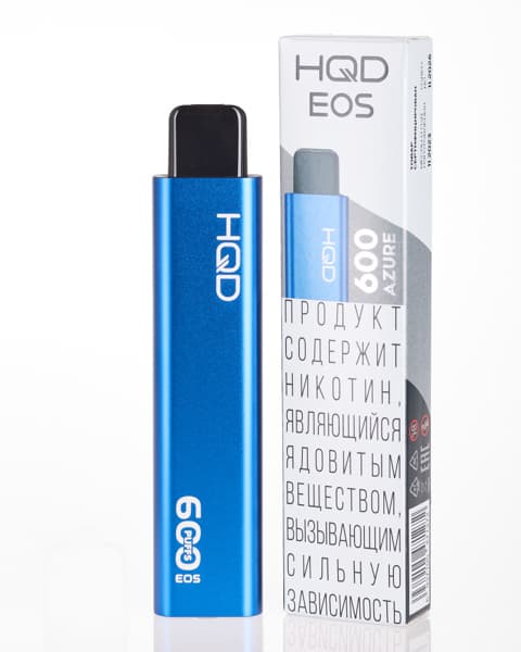 Одноразка HQD EOS 600 - 350 mAh - Мармеладные Мишки ( Azure ) ( 2 мл. Крепость 17 ± 3 мг\ мл )