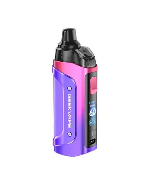 Вейп GeekVape Aegis Boost 3 3000 mAh - 5 мл ( Фиолетовый ) Rainbow Purple