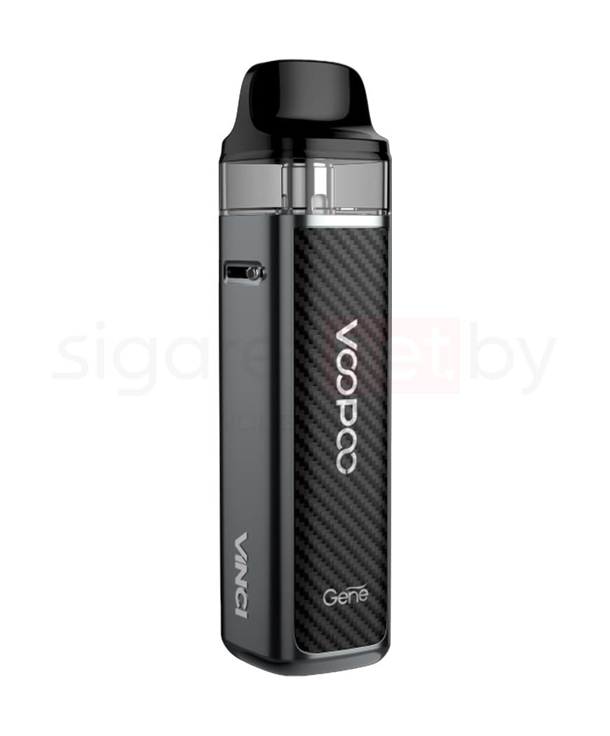Стартовый комплект VOOPOO Vinci 2 Pod - 1500 mAh - 6.5 мл. ( Черный ) Carbon Fiber