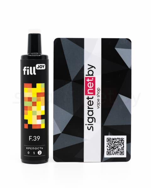 Электронная система курения ( одноразовая ) fill JOY 500 - 400 mAh - Цитрусовый Микс ( F39 ) ( 2 мл. Крепость 17 ± 3 мг\ мл )