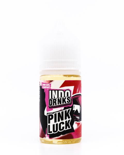 Жидкость INDO DRNKS SALT - Pink Luck 30 мл  ( 12 ± 2 мг ) ( Кола со Жвачкой )