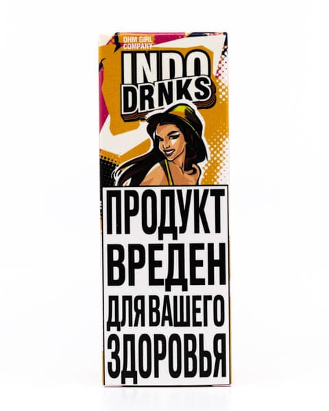 Жидкость INDO DRNKS SALT - Tropical Smile 30 мл  ( 12 ± 2 мг ) ( Дыня Банан Ананас )