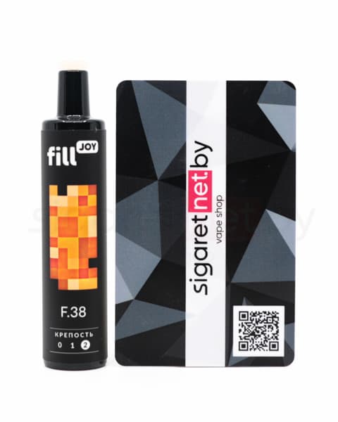 Электронная система курения ( одноразовая ) fill JOY 500 - 400 mAh - Апельсин ( F38 ) ( 2 мл. Крепость 17 ± 3 мг\ мл )